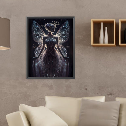 Butterfly Fairy - Full Round Drill Diamond Painting 30*40CM