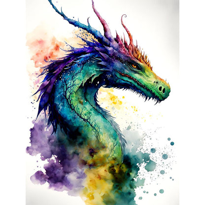 Dragon - 11CT Stamped Cross Stitch 50*65CM