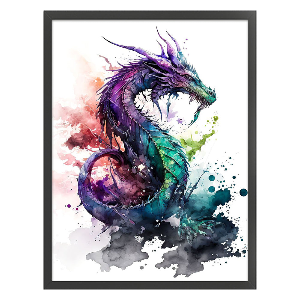 Dragon - 11CT Stamped Cross Stitch 50*65CM