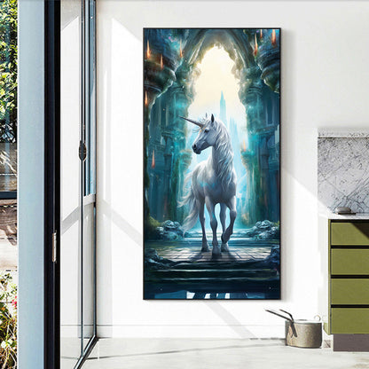 Fantasy Unicorn - Full Round Drill Diamond Painting 40*70CM