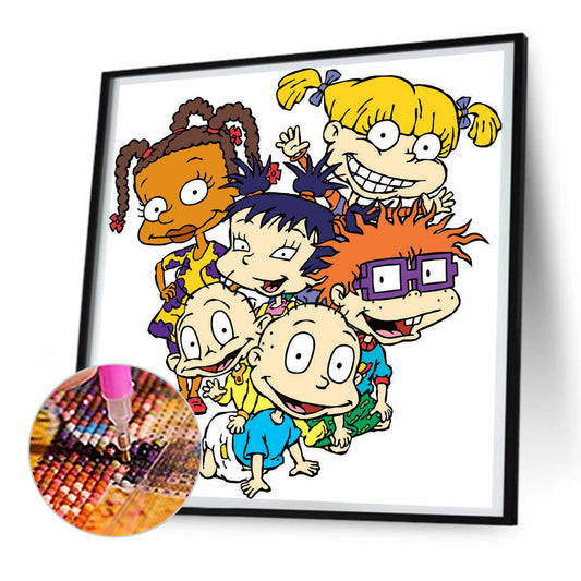 Dwarf - Full Round Drill Diamond Painting 30*30CM