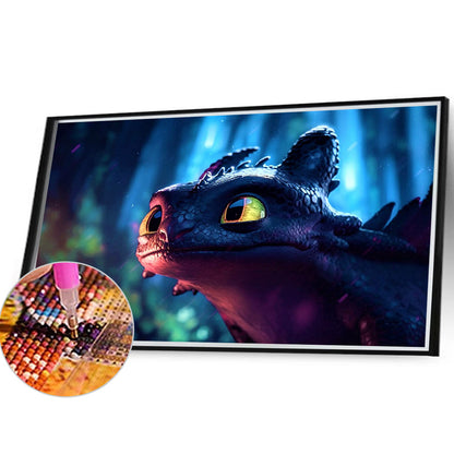 How To Train Your Dragon Toothless - Full Round Drill Diamond Painting 40*30CM