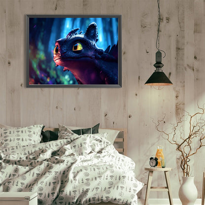 How To Train Your Dragon Toothless - Full Round Drill Diamond Painting 40*30CM