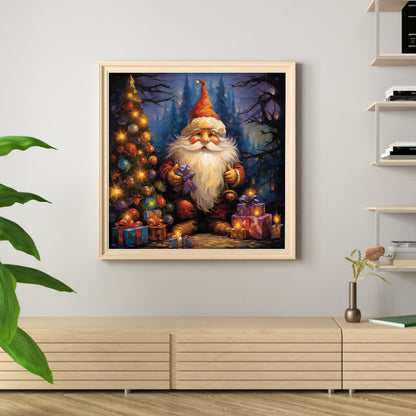 Santa Claus - 11CT Stamped Cross Stitch 50*50CM