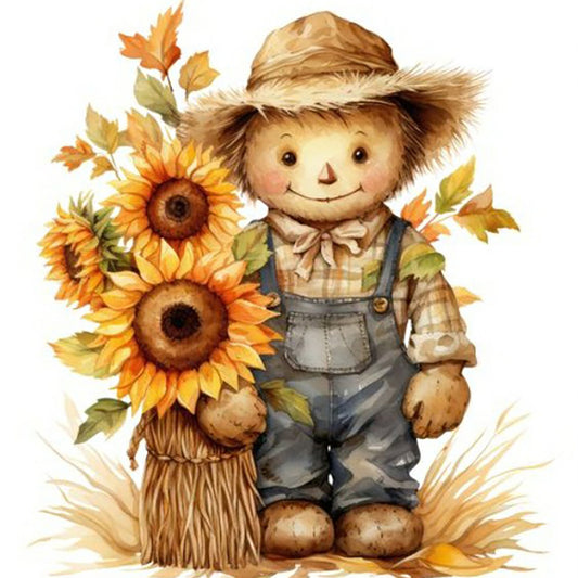 Scarecrow - Full Round Drill Diamond Painting 40*40CM