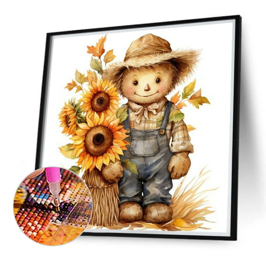 Scarecrow - Full Round Drill Diamond Painting 40*40CM