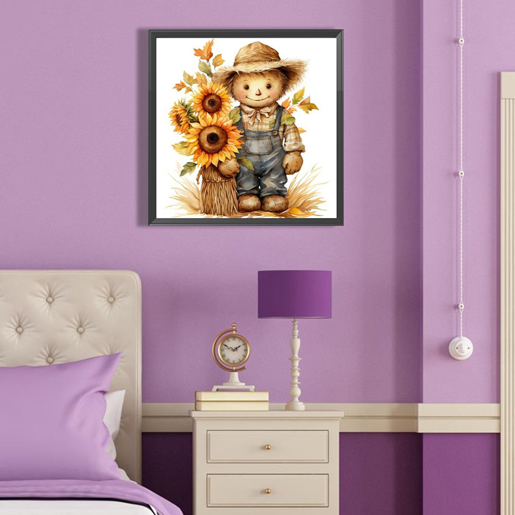 Scarecrow - Full Round Drill Diamond Painting 40*40CM