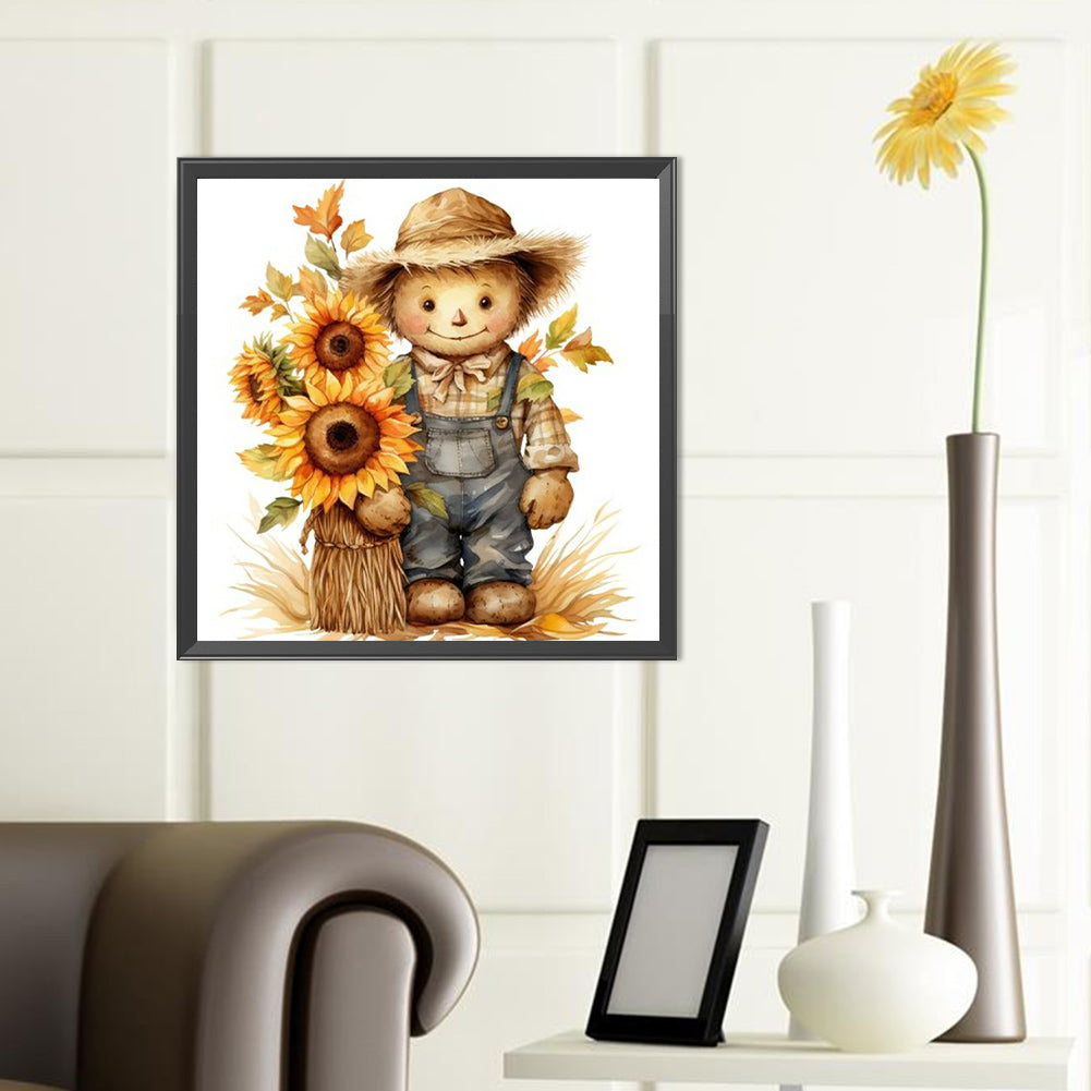 Scarecrow - Full Round Drill Diamond Painting 40*40CM