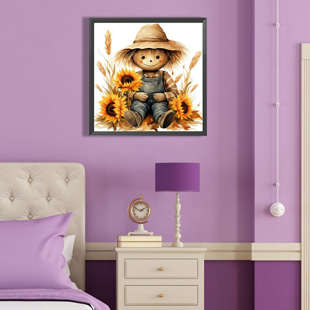 Scarecrow - Full Round Drill Diamond Painting 40*40CM