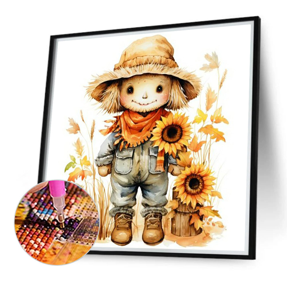 Scarecrow - Full Round Drill Diamond Painting 40*40CM
