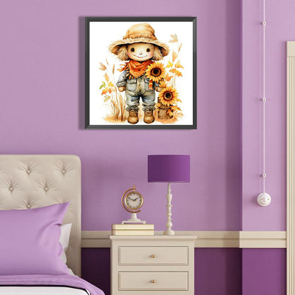 Scarecrow - Full Round Drill Diamond Painting 40*40CM