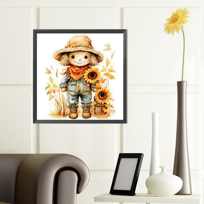 Scarecrow - Full Round Drill Diamond Painting 40*40CM