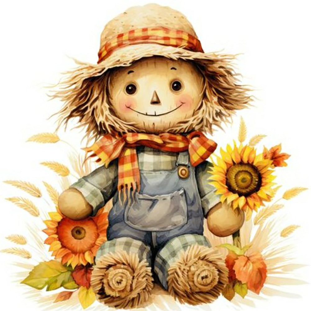 Scarecrow - Full Round Drill Diamond Painting 40*40CM