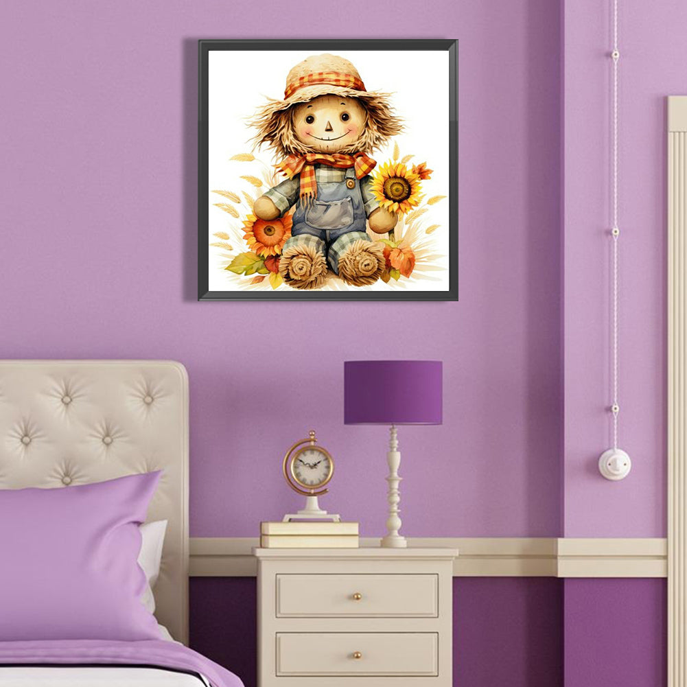 Scarecrow - Full Round Drill Diamond Painting 40*40CM
