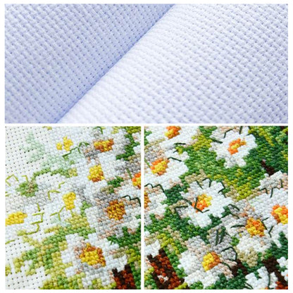 Flower Shop - 14CT Counted Cross Stitch 30*37CM(Joy Sunday)