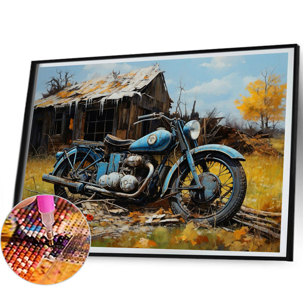 Junk Car - Full Round Drill Diamond Painting 50*40CM