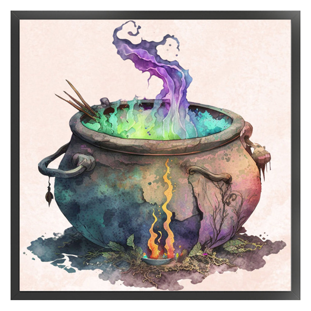 Witch'S Potion - 11CT Stamped Cross Stitch 50*50CM