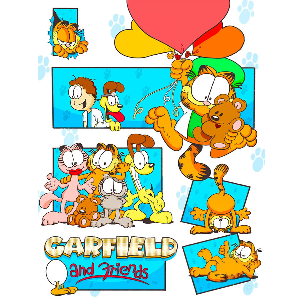 Garfield - 11CT Stamped Cross Stitch 50*65CM