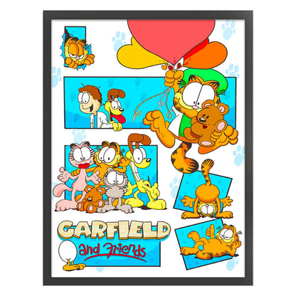 Garfield - 11CT Stamped Cross Stitch 50*65CM