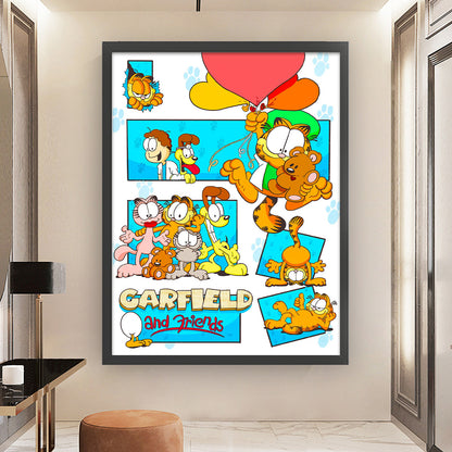 Garfield - 11CT Stamped Cross Stitch 50*65CM