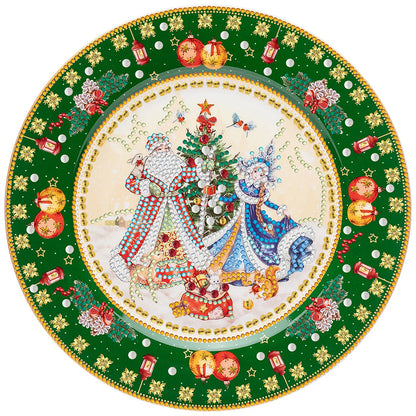 Christmas Wreath - Special Shaped Drill Diamond Painting 30*30CM