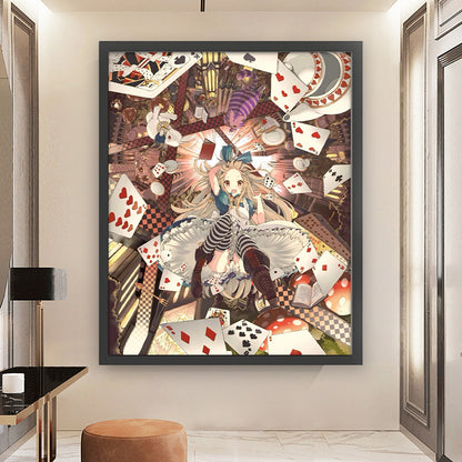 Alice In Wonderland - 11CT Stamped Cross Stitch 50*60CM