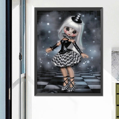 Halloween Dark Girl - Full Square Drill Diamond Painting 50*60CM