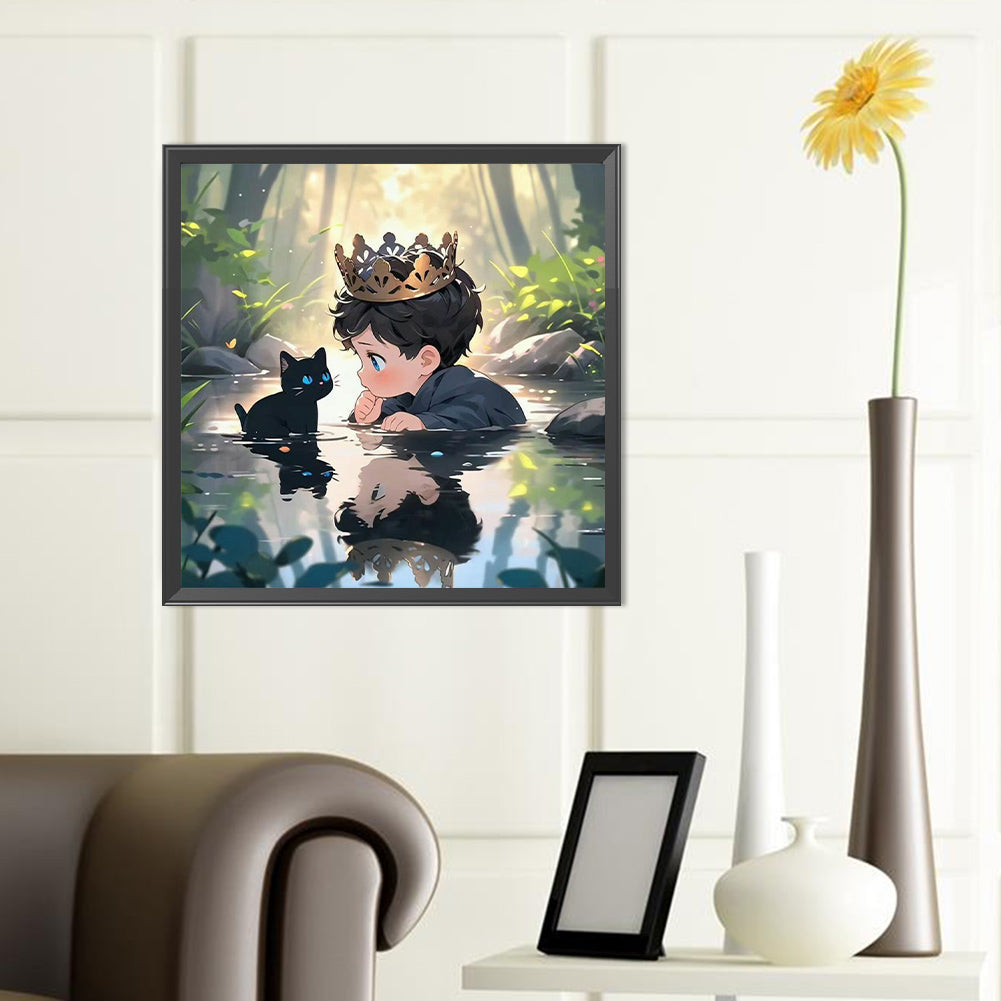 Princess And Prince - Full Round Drill Diamond Painting 40*40CM