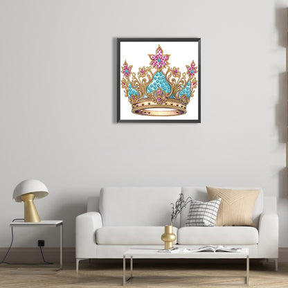 Crown - Special Shaped Drill Diamond Painting 30*30CM