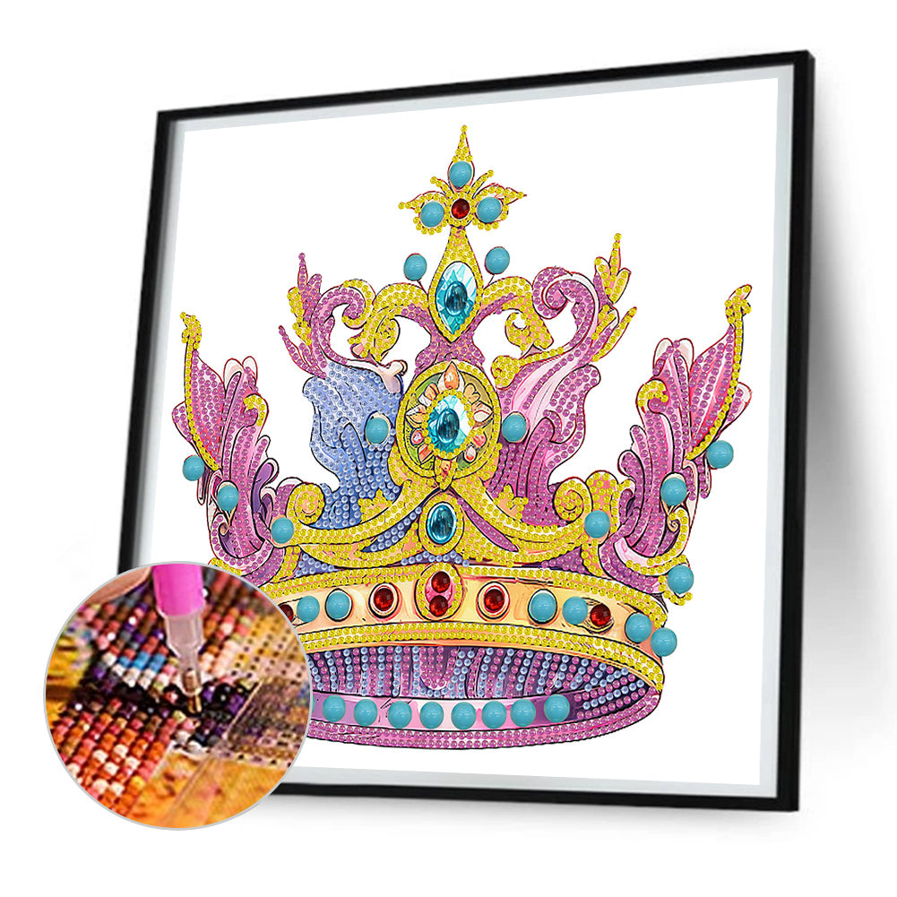 Crown - Special Shaped Drill Diamond Painting 30*30CM