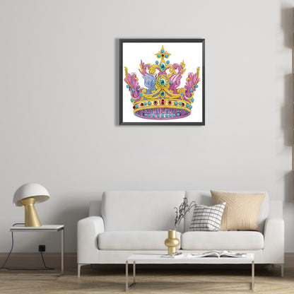 Crown - Special Shaped Drill Diamond Painting 30*30CM