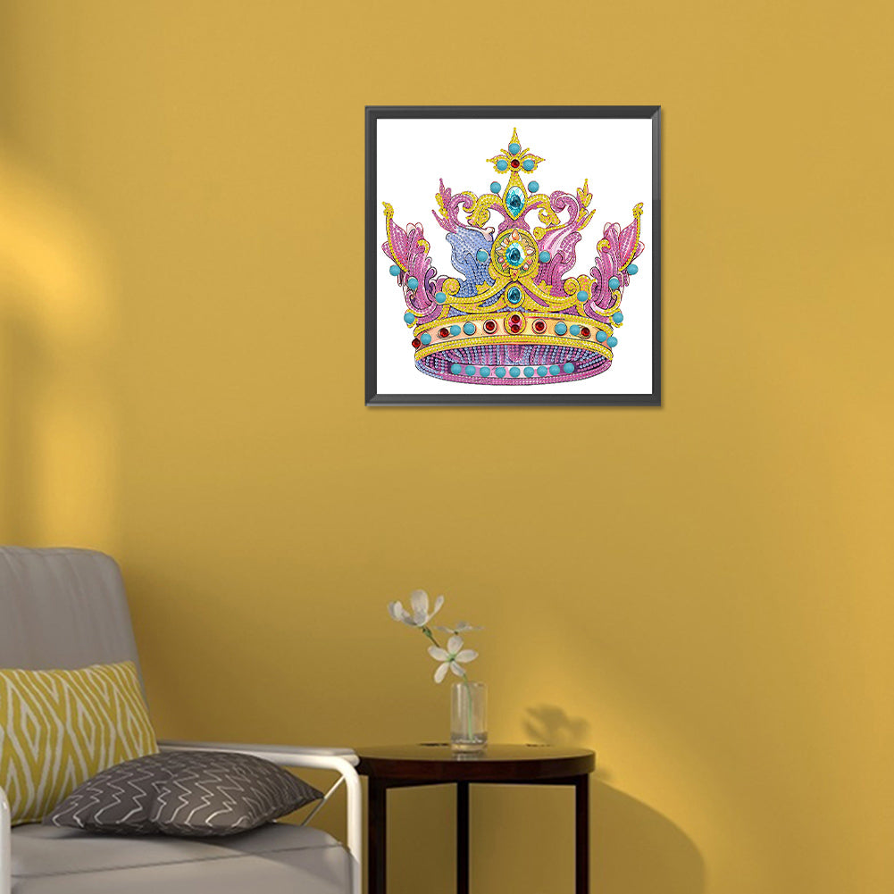 Crown - Special Shaped Drill Diamond Painting 30*30CM