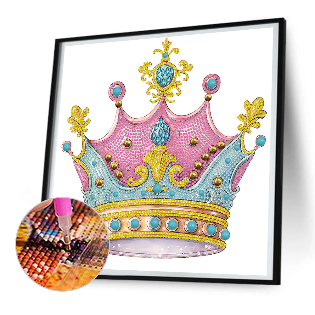 Crown - Special Shaped Drill Diamond Painting 30*30CM