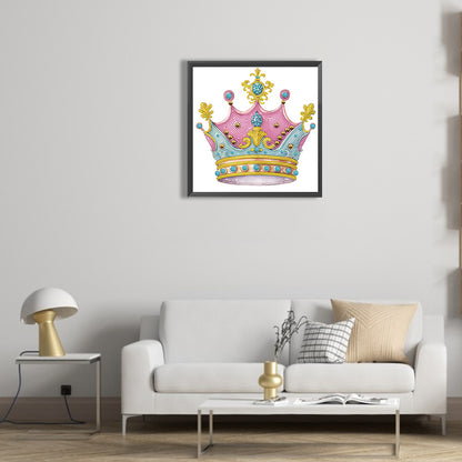 Crown - Special Shaped Drill Diamond Painting 30*30CM