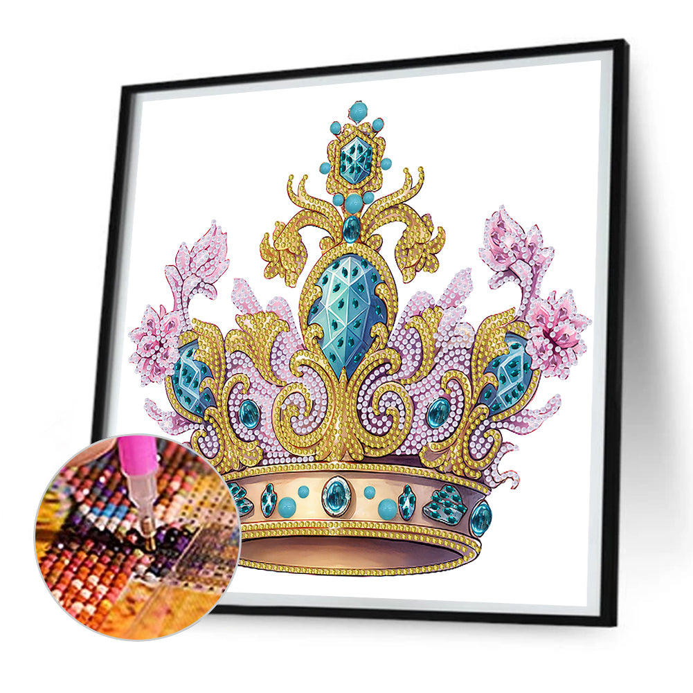 Crown - Special Shaped Drill Diamond Painting 30*30CM