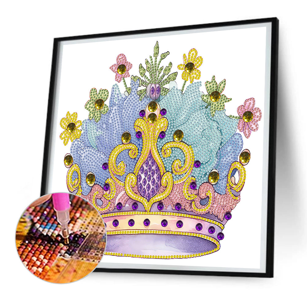 Crown - Special Shaped Drill Diamond Painting 30*30CM