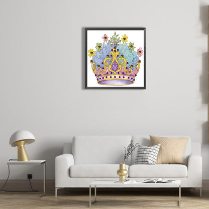 Crown - Special Shaped Drill Diamond Painting 30*30CM