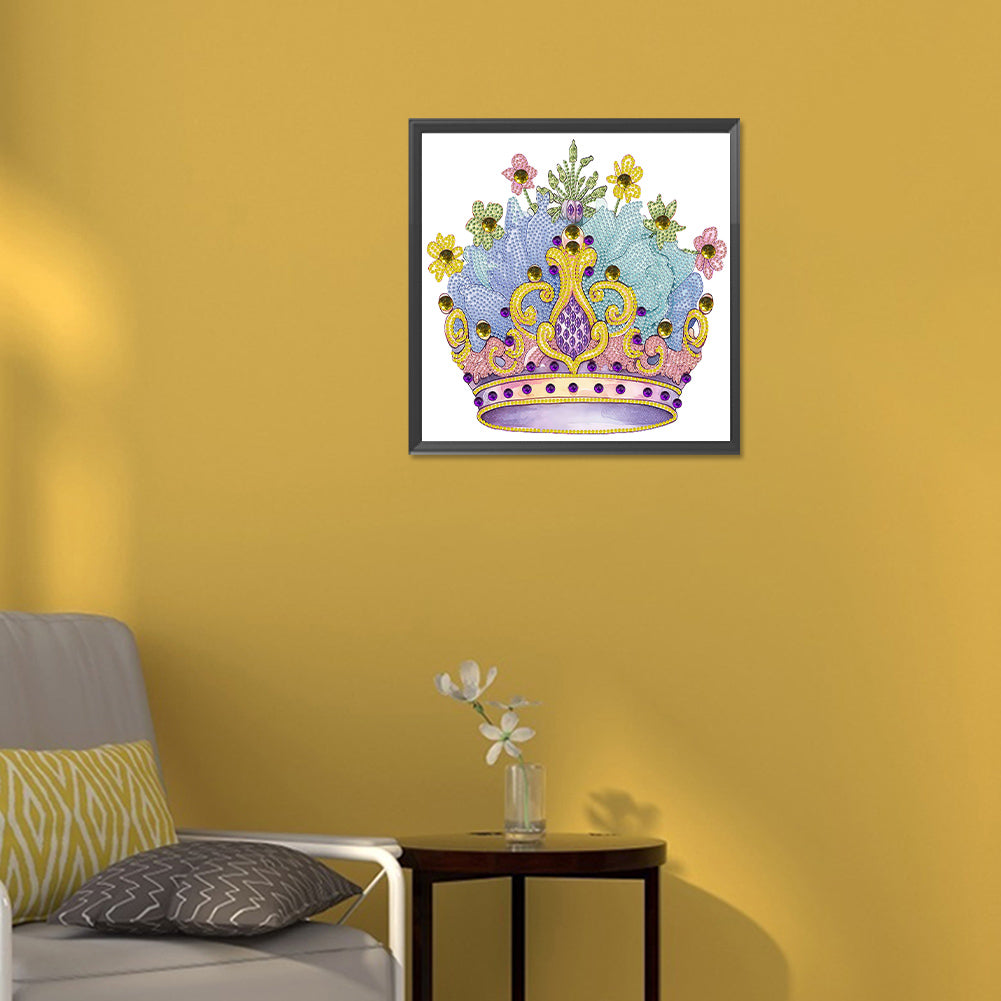 Crown - Special Shaped Drill Diamond Painting 30*30CM