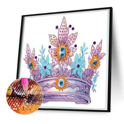 Crown - Special Shaped Drill Diamond Painting 30*30CM