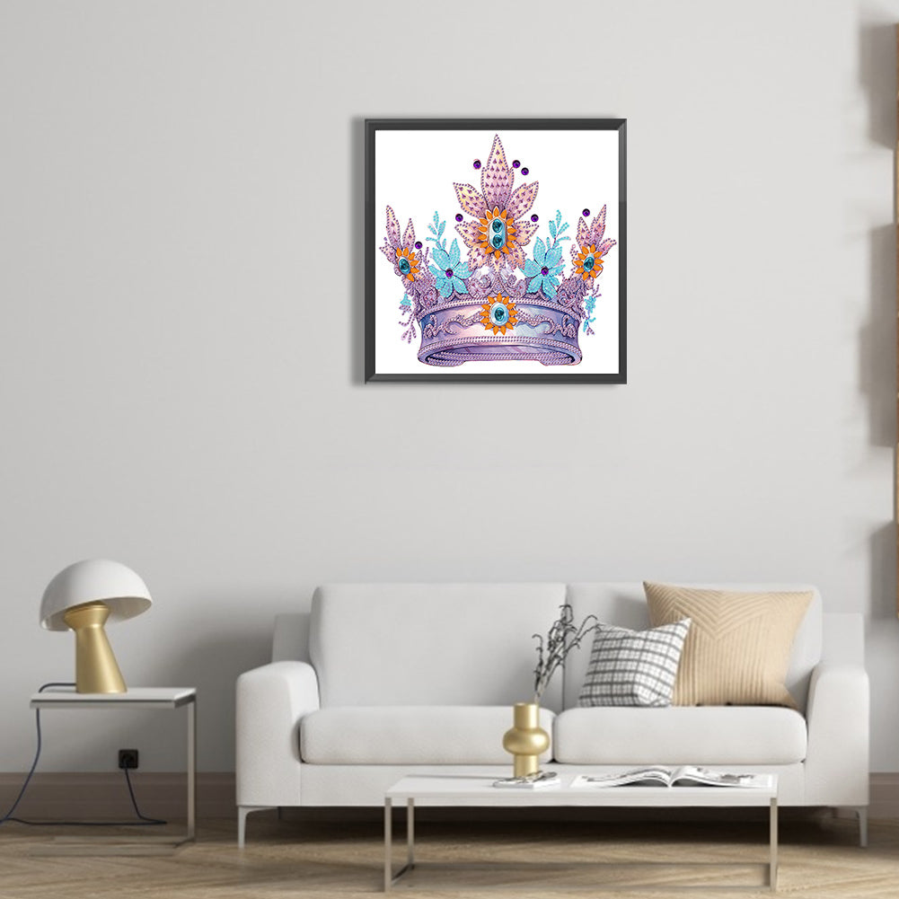 Crown - Special Shaped Drill Diamond Painting 30*30CM