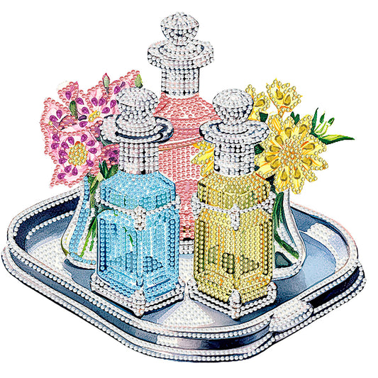 Exquisite Perfume - Special Shaped Drill Diamond Painting 30*30CM