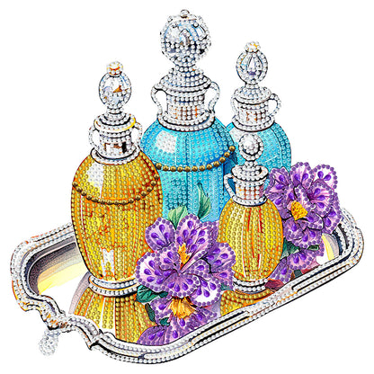 Exquisite Perfume - Special Shaped Drill Diamond Painting 30*30CM