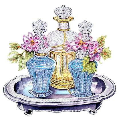 Exquisite Perfume - Special Shaped Drill Diamond Painting 30*30CM