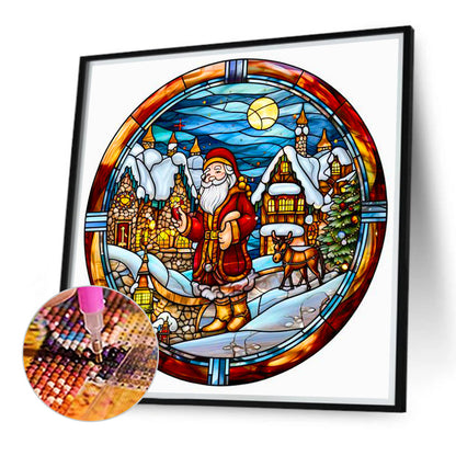 Santa Claus - Full Round Drill Diamond Painting 40*40CM