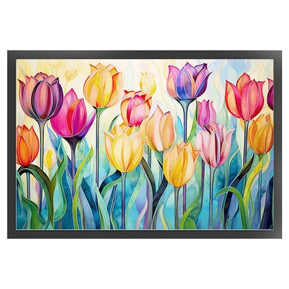 Tulip - 11CT Stamped Cross Stitch 60*40CM