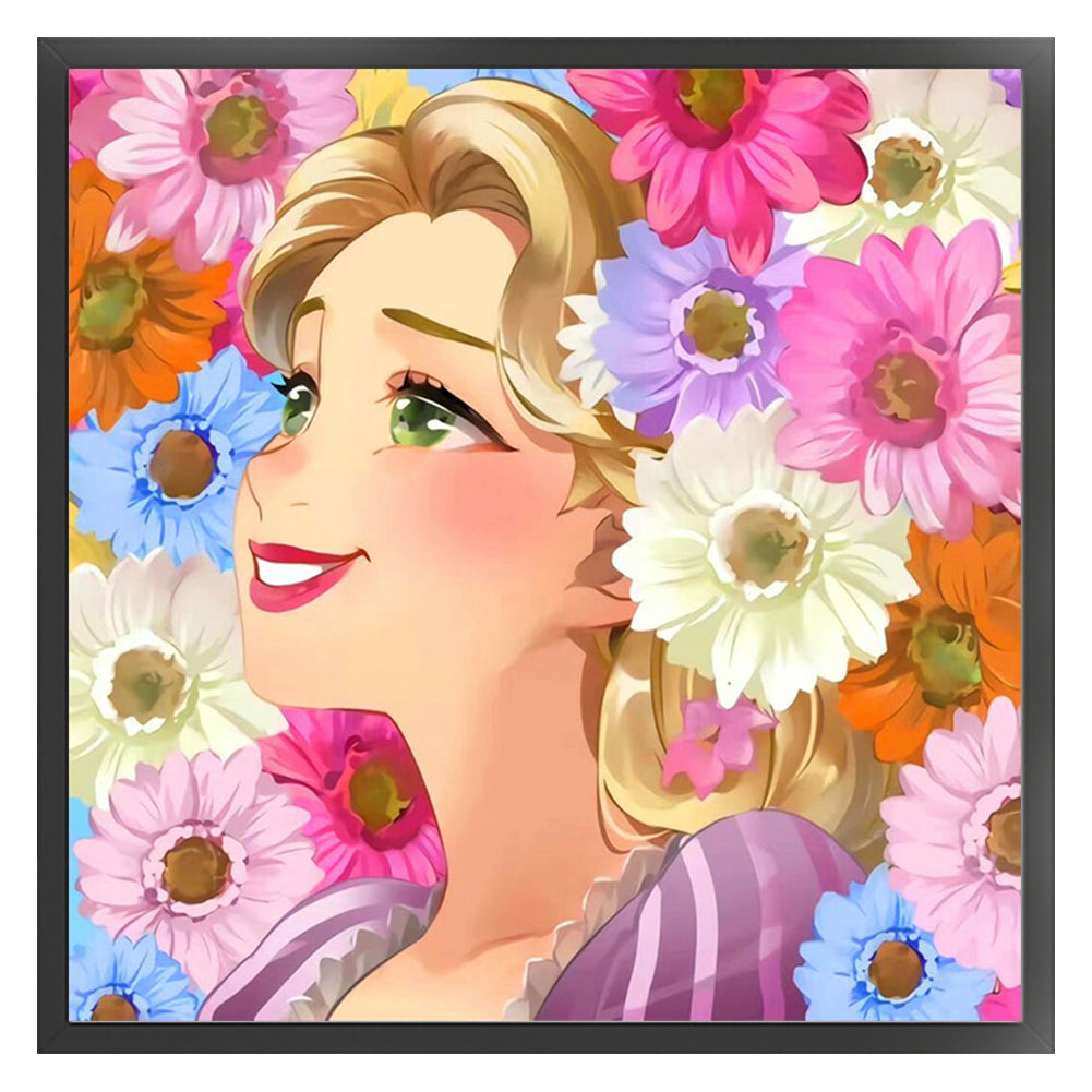 Disney Rapunzel - 11CT Stamped Cross Stitch 50*50CM