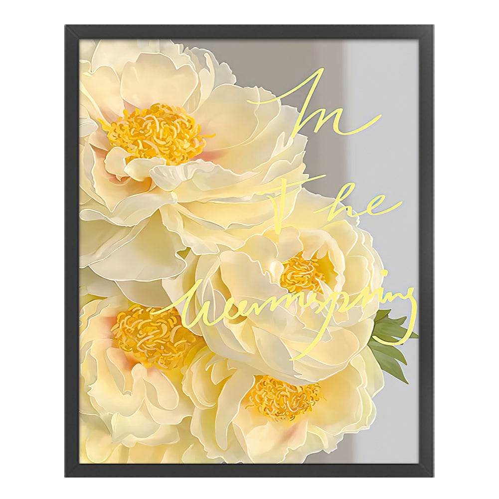 Fragrant And Elegant - 11CT Stamped Cross Stitch 62*50CM