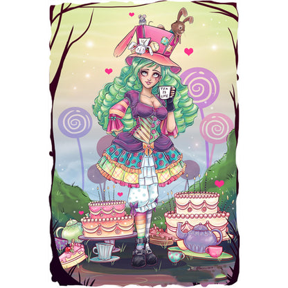 Alice - 11CT Stamped Cross Stitch 50*75CM