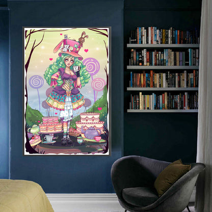 Alice - 11CT Stamped Cross Stitch 50*75CM