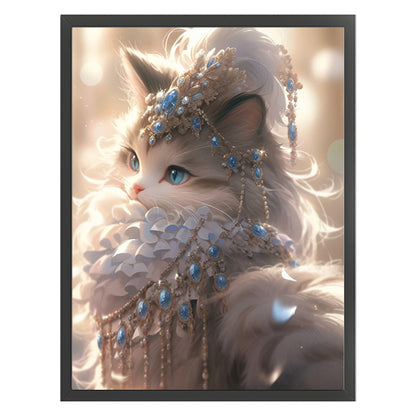 Cat - 11CT Stamped Cross Stitch 40*56CM